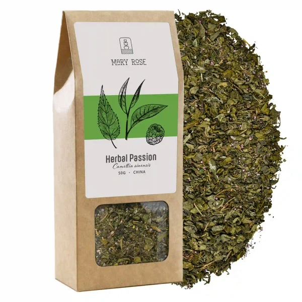 Mary Rose Herbal Passion grönt te