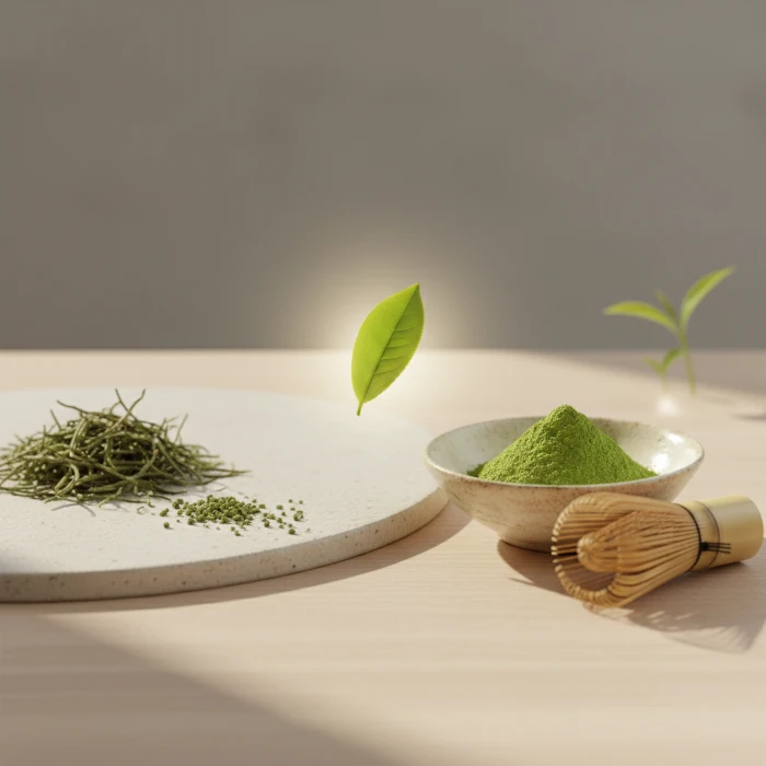 Matcha och grönt te – hälsoegenskaper: katekiner, klorofyll och antioxidanteffekter