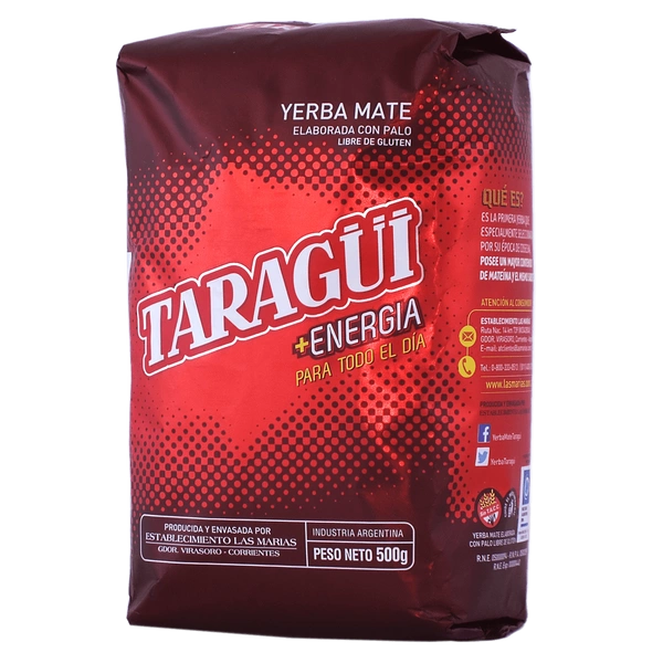 Klassisk yerba mate som ger en energikick – Taragui Energia.