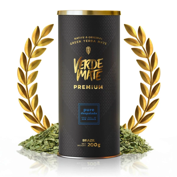 Verde Mate Green Premium Pure Despalada i en elegant tub