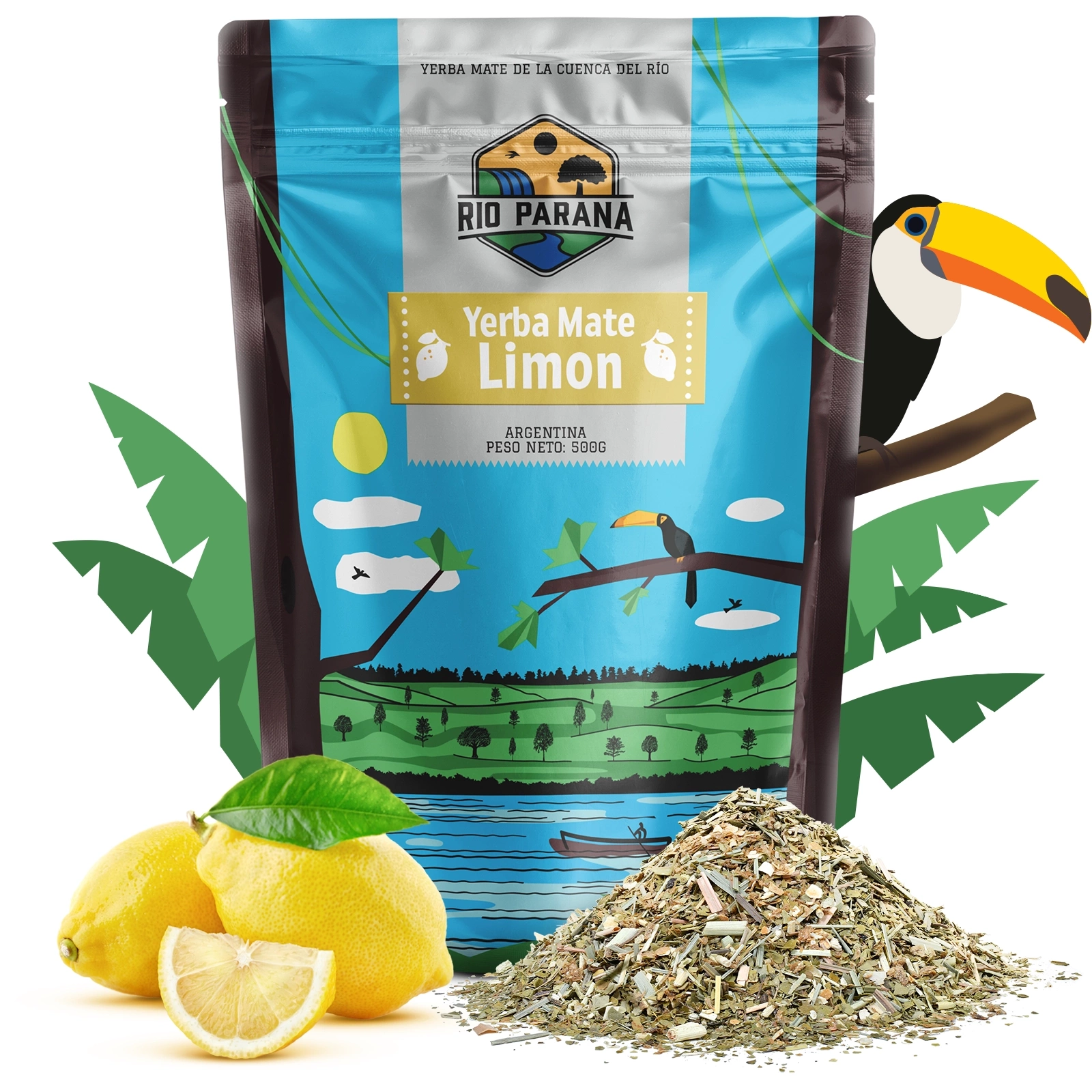 Rio Parana Limon – citron-yerba mate från Argentina