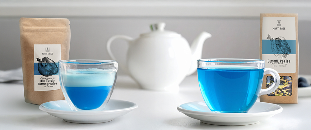 Mary Rose – Te tillverkat av Clitoria Ternatea-blommor