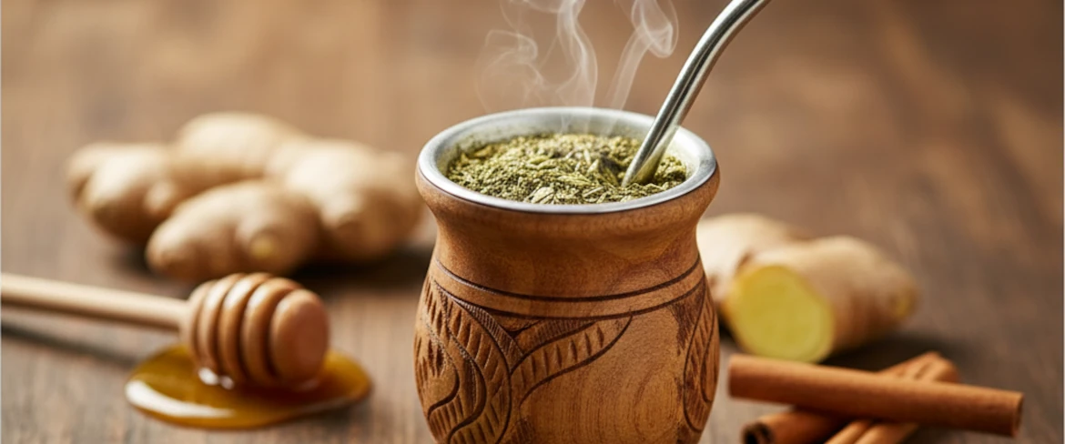 Yerba mate med ingefära