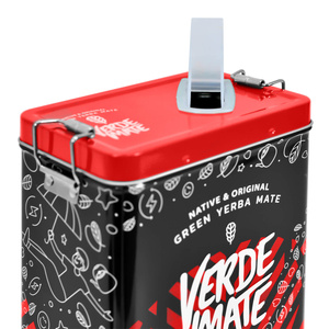 Yerbera – Metallburk + Verde Mate Green Energia Organica 0,5 kg