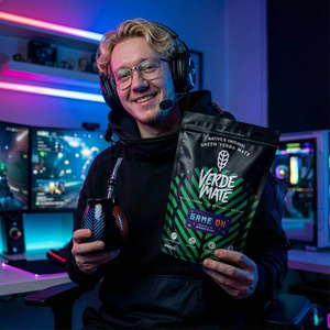 Yerba Mate Set Verde Mate Game On 400g 0,4kg Kalebass + Bombilla