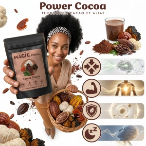 Magic Pwdr – Power Cocoa – Calm & Focus Blend 200 g