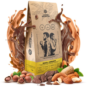Bro Coffee Roastery - Hela bönor kaffe Brazil Cerrado Premium 1 kg