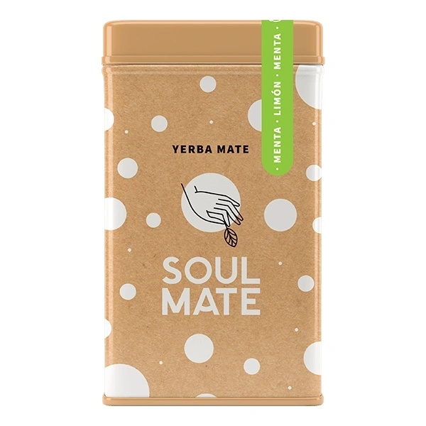 Yerbera – Metallburk + Soul Mate Orgánica Menta Limon 0,5 kg