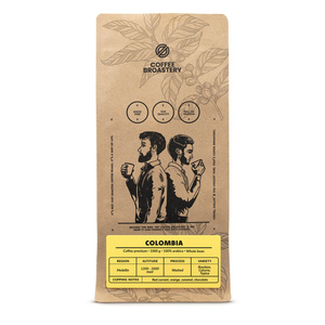 Bro Coffee Roastery - Hela bönor kaffe Colombia Medellin Premium 1 kg