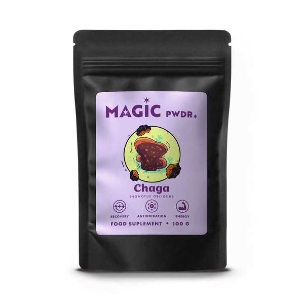 Magic Pwdr – Chaga – Sprängticka 100 g