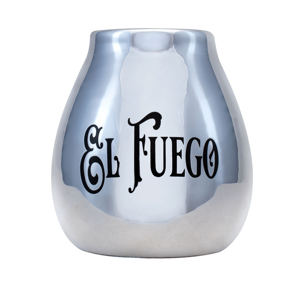 Yerba Mate Set El Fuego Energia 500g 0,5kg Yerbomos + Kalebass + Bombilla