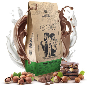 Bro Coffee Roastery presentset: 3× brasilianskt kaffe + mugg