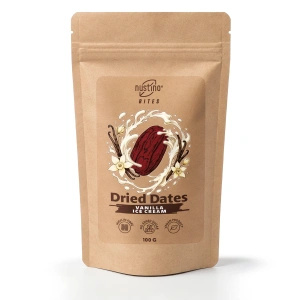 Nustino Bites – Torkade Dadlar – Vanilla Ice Cream 100 g