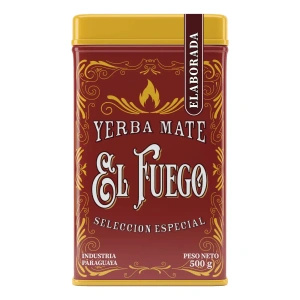Yerbera – Metallburk + El Fuego Elaborada 0,5 kg