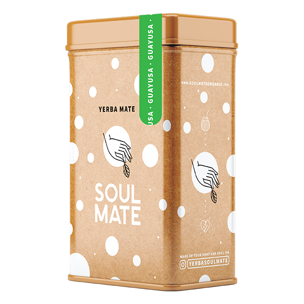 Yerbera – Metallburk + Soul Mate Orgánica Guayusa 0,5 kg