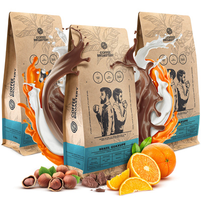 Set Bro Coffee Roastery Brazil Guaxupe 3x1kg (3kg)