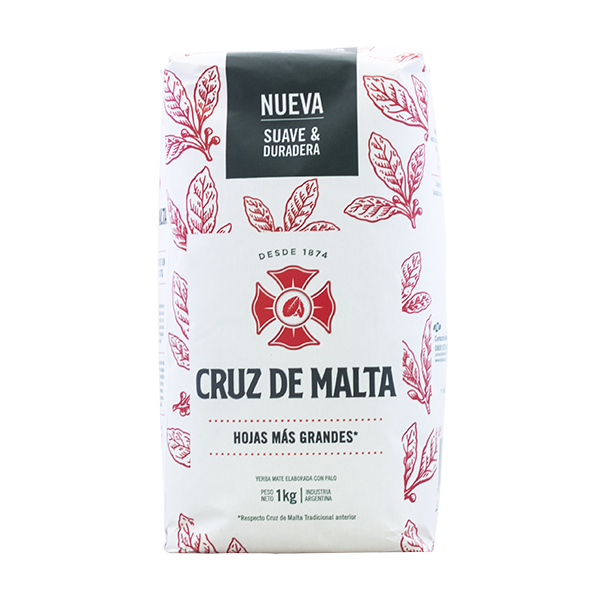Yerba Mate Rosamonte 1 kg + Cruz de Malta 1 kg 2x1 kg