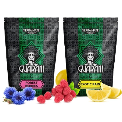 Yerba Mate Guarani Frukt Duet 2x500g set