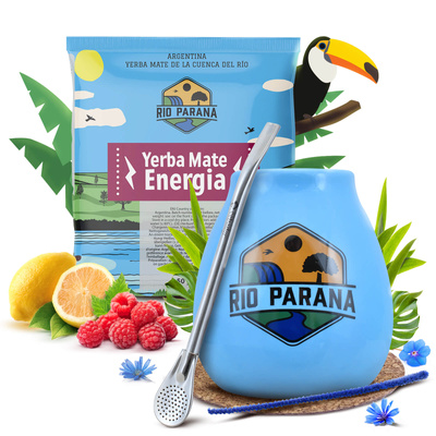 Yerba Mate set 50g Kalebass + Bombilla