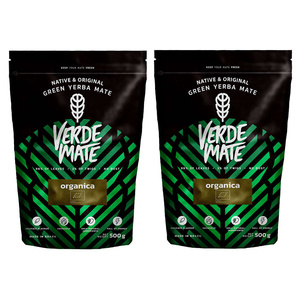Yerba Mate-set: Verde Mate Organica 2x500g