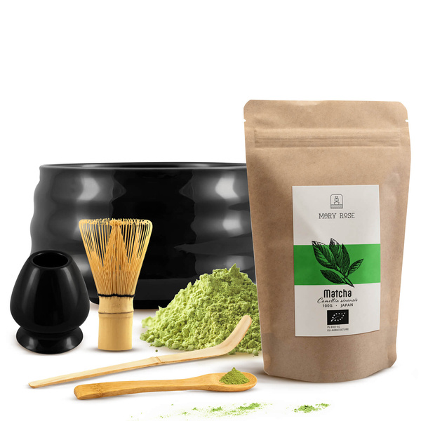 Set för bryggning av Matcha te