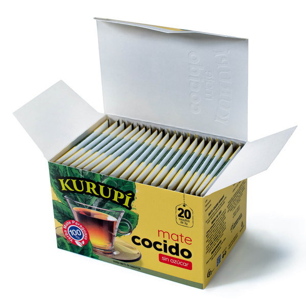 Kurupi Cocido 20x3g Tepåsar
