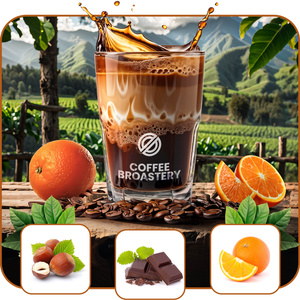 Bro Coffee Roastery - Hela bönor kaffe Brazil Guaxupe Premium 1 kg