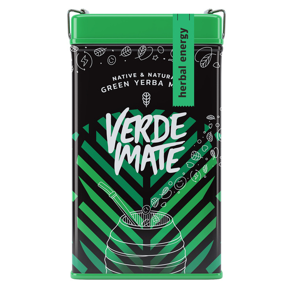 Yerbera – Metallburk + Verde Mate Green Herbal Energy 0,5 kg