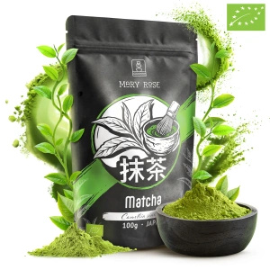 Presentset: 3x japanskt matcha + bambustillbehör