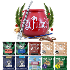 Yerba Mate Vinterset 10x50g Kalebass + Bombilla