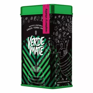 Yerbera – Metallburk + Verde Mate Green Raspberry Vitality 0,5 kg