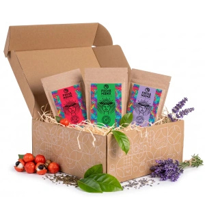 Presentset Guayusa Pachamama: Pure + Lavanda + Energia 3x100g