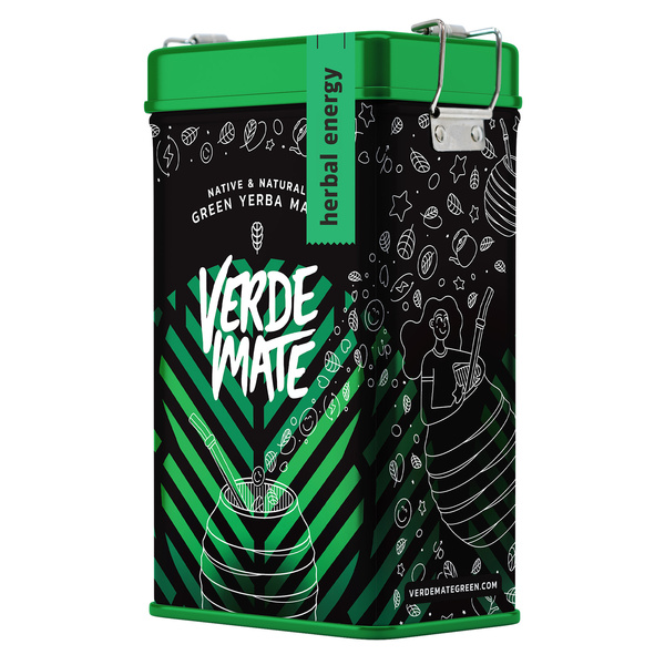 Yerbera – Metallburk + Verde Mate Green Herbal Energy 0,5 kg