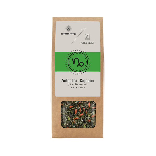 Aromantra x Mary Rose – Zodiaken Te – Stenbocken (svart te) 50 g