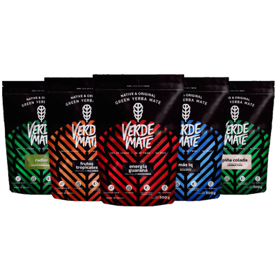Yerba Mate Energia 5x0,5kg Olika märken