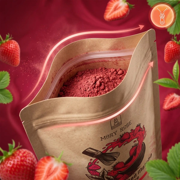 Mary Rose – Red Matcha Alternative – Jordgubbe (pulver) 50 g