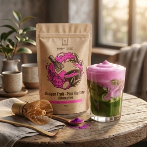 Mary Rose – Pink Matcha Alternative – Drakfrukt (pulver) 50 g