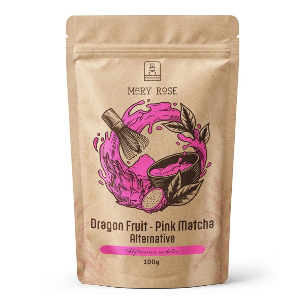 Mary Rose – Pink Matcha Alternative – Drakfrukt (pulver) 100 g