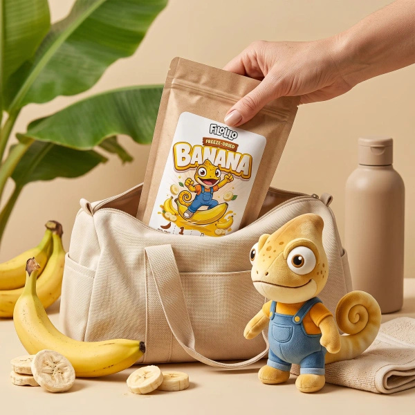 FiloLilo – Frystorkade bananer (skivor) 100 g