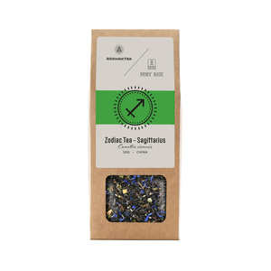 Aromantra x Mary Rose – Zodiaken Te – Skytten (svart te) 50 g