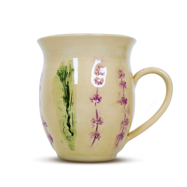 Keramikkopp Flora Pink 350 ml – Crater-serien