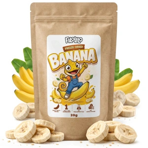 FiloLilo – Frystorkade bananer (skivor) 20 g