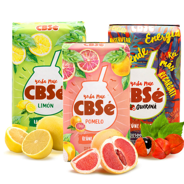 Yerba Mate CBSe 3x500g (1,5kg)