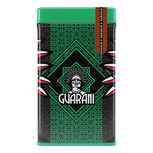 Yerbera – Metallburk + Guarani Naranja 0,5 kg