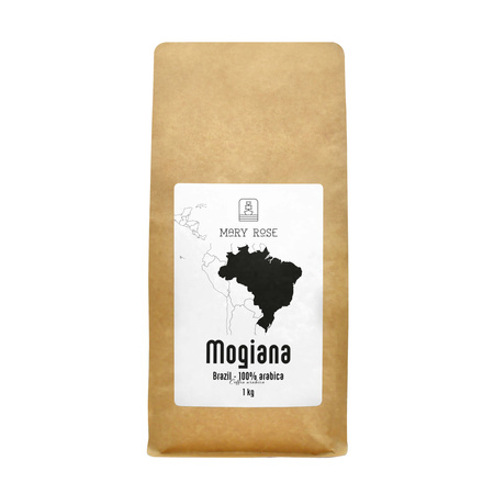 Mary Rose - kaffe med hela bönor Brasilien Mogiana premium 1 kg