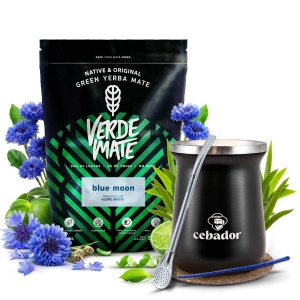 Yerba Mate Set Verde Mate 500g 0,5kg Termisk Matekopp TermoMate PRO