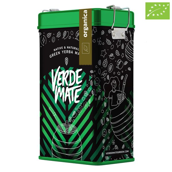 Yerbera – Metallburk + Verde Mate Green Organica 0,5 kg