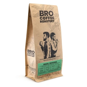 Bro Coffee Roastery – Hela bönor kaffe Brazil Mogiana Premium 1 kg