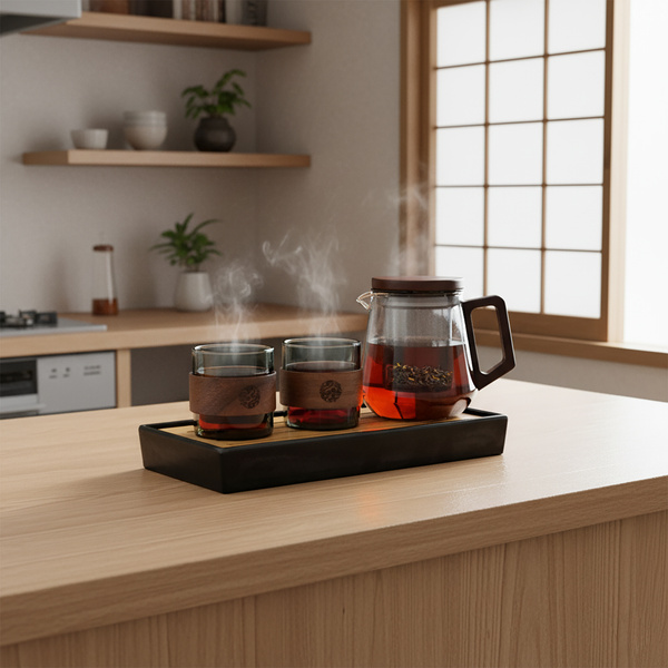 Ceremoniellt tebryggningsset