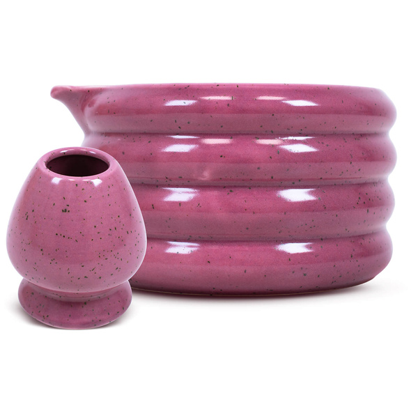 Set med tillbehör bryggning av Matcha te